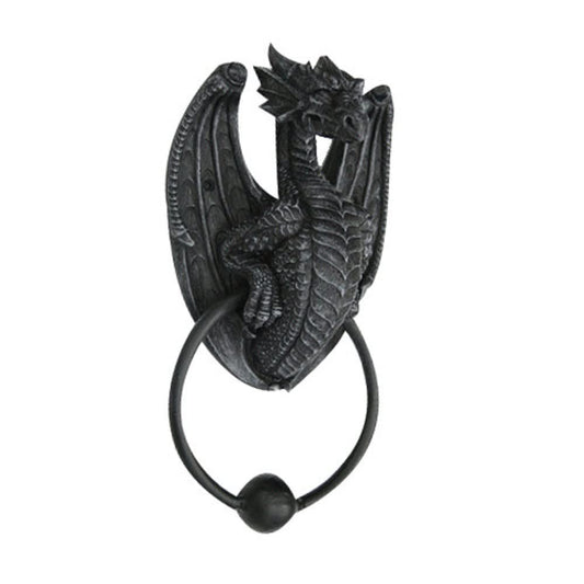 Pacific Giftware 7 Inch Dragon Gargoyle Bust Resin Door Knocker Statue Figurine