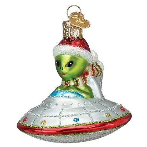 Old World Christmas Ornaments: Outer Space Gifts Glass Blown Ornaments for Christmas Tree