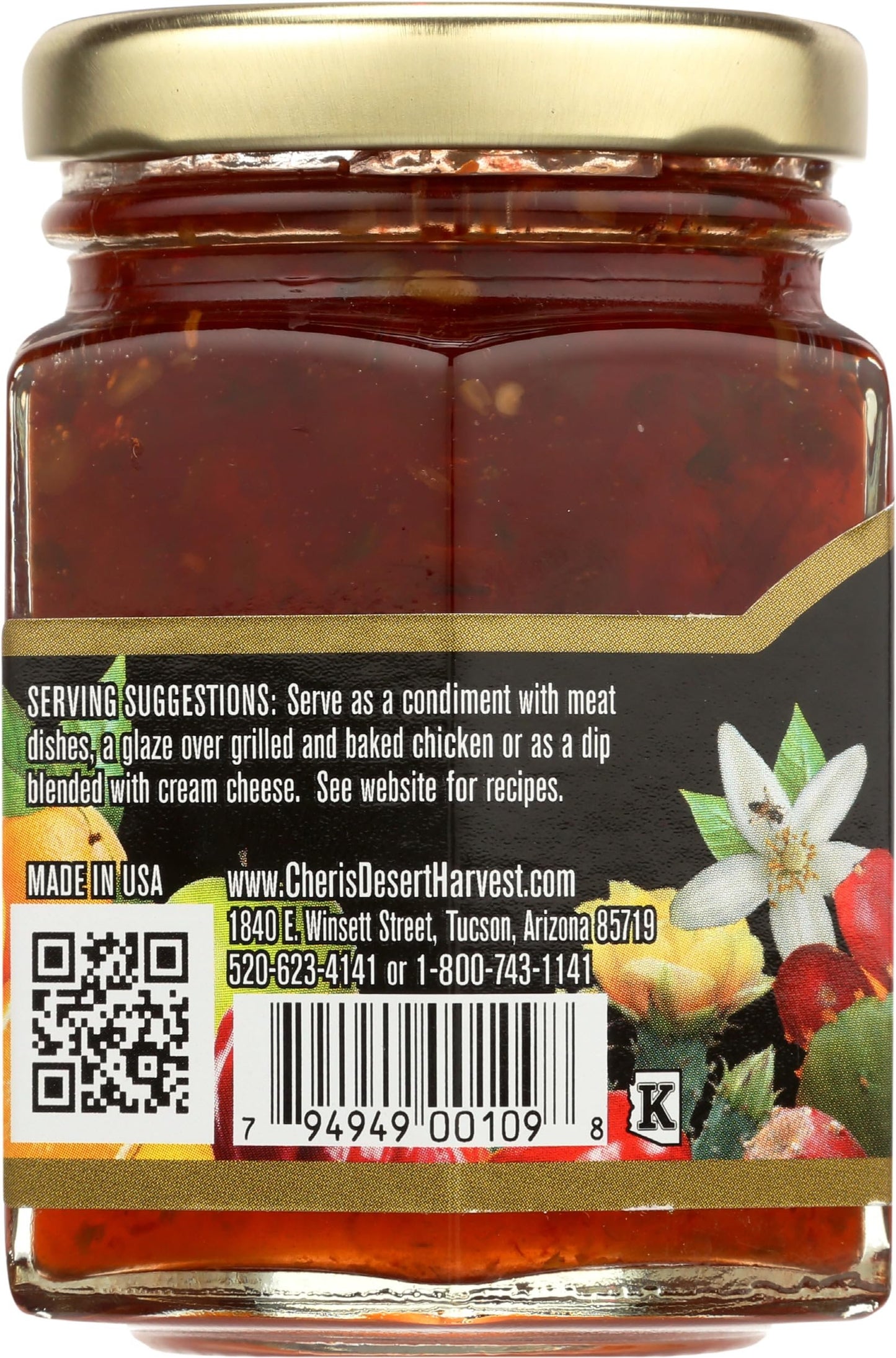 CHERIS DESERT HARVEST Jalapeno Jelly, 5 OZ