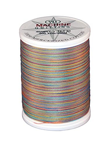 YLI 40 wt. Machine Quilting Thread - Extra-Long Staple Cotton Thread 500 yd Spool - Designed for Quilting