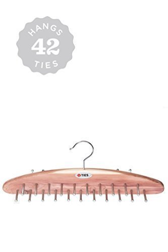 Woodlore 82720 Cedar Tie Organizer