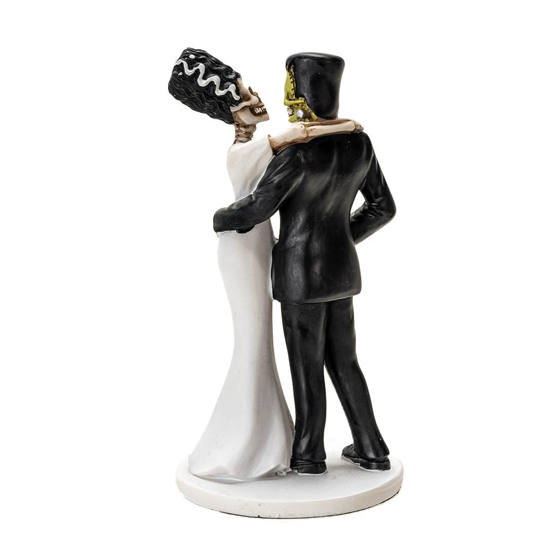 Pacific Giftware Eternal Love Frankenstein and Bride Figurine Wedding or Anniversary Collectible Figurine Classic Monster Romance in Resin