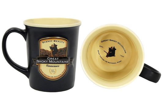 Americaware Smoky Mountains 18oz. Emblem Coffee Mug