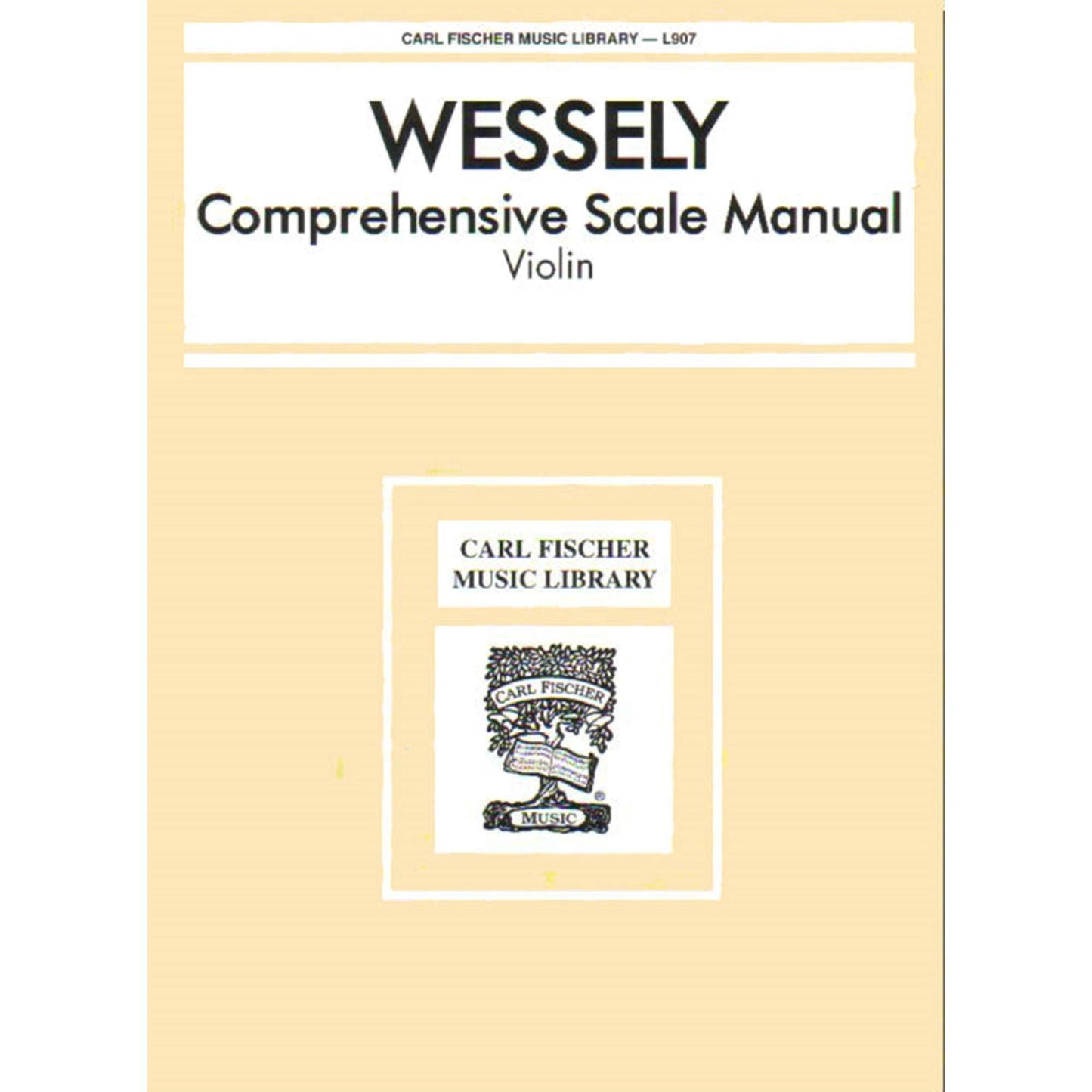 Carl Fischer Wessely Comprehensive Scale Manual for Violin