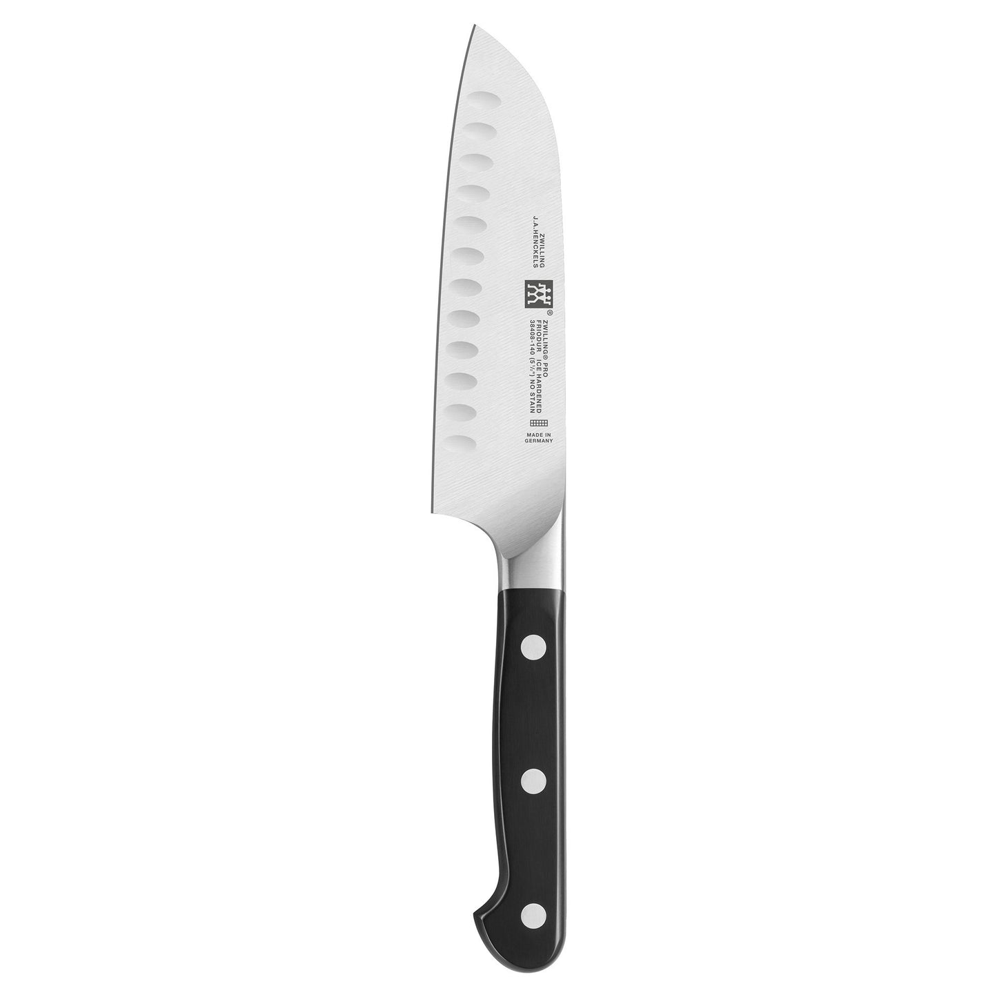 ZWILLING Pro 5.5-inch Hollow Edge Santoku Knife