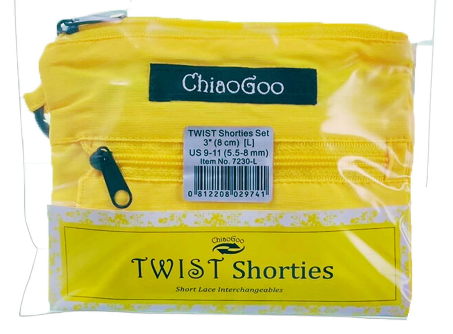 ChiaoGoo Twist Large Shorties Set 8cm 5.50-8.00mm - 1pc