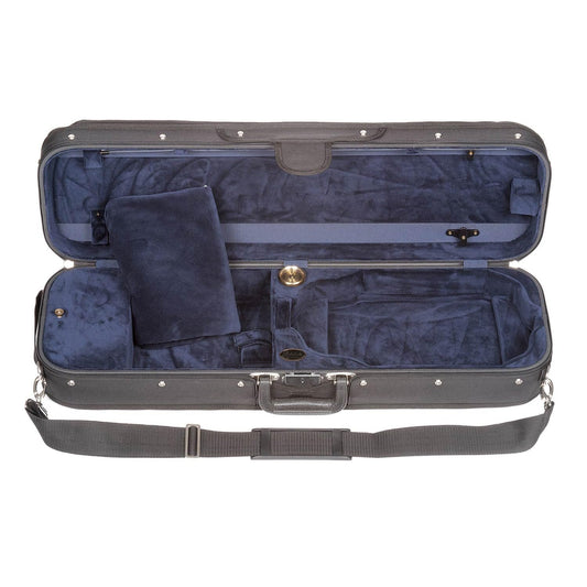 Bobelock 1002S Oblong 4/4 Violin Case with Blue Velour Interior