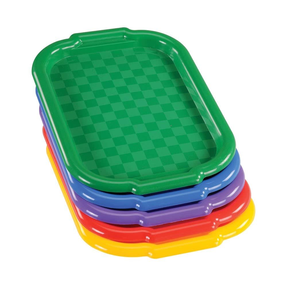 Jack Richeson Plastic Jack Riches on 400995 Multi Color Art Trays (Set of 5)