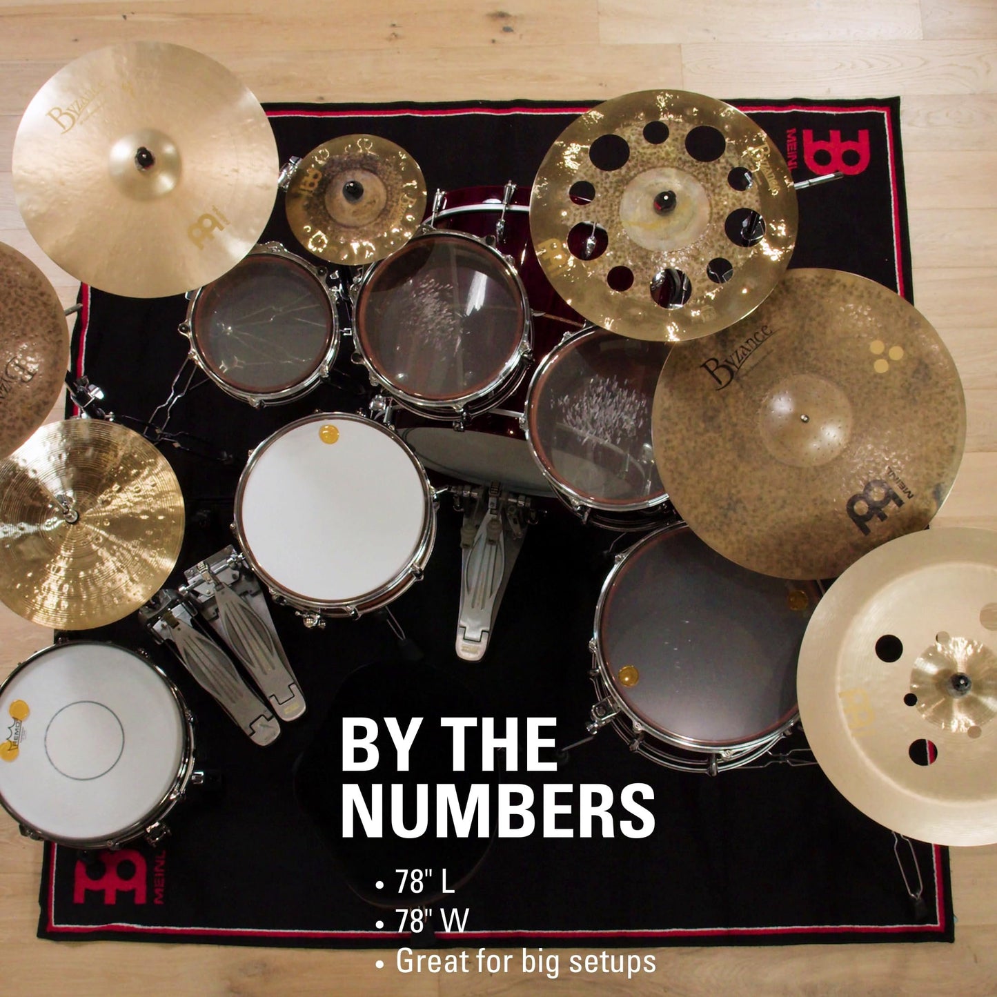 Meinl Cymbals Drum Rug