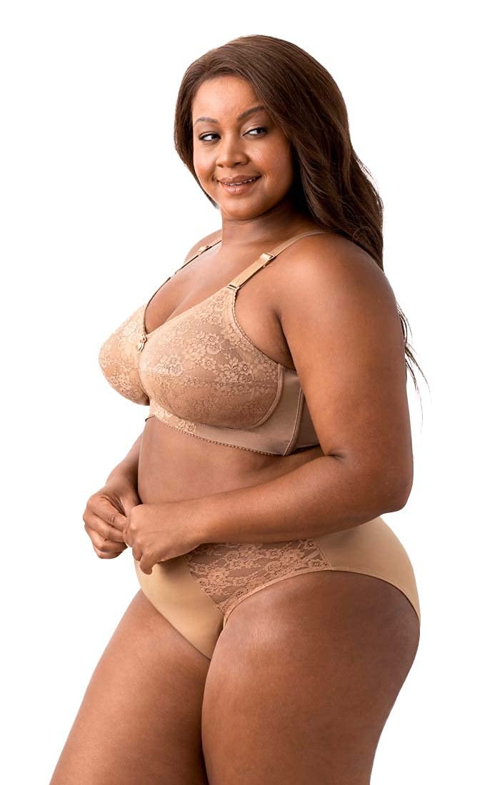 Elila Full Coverage Lace Softcup Bra 1303