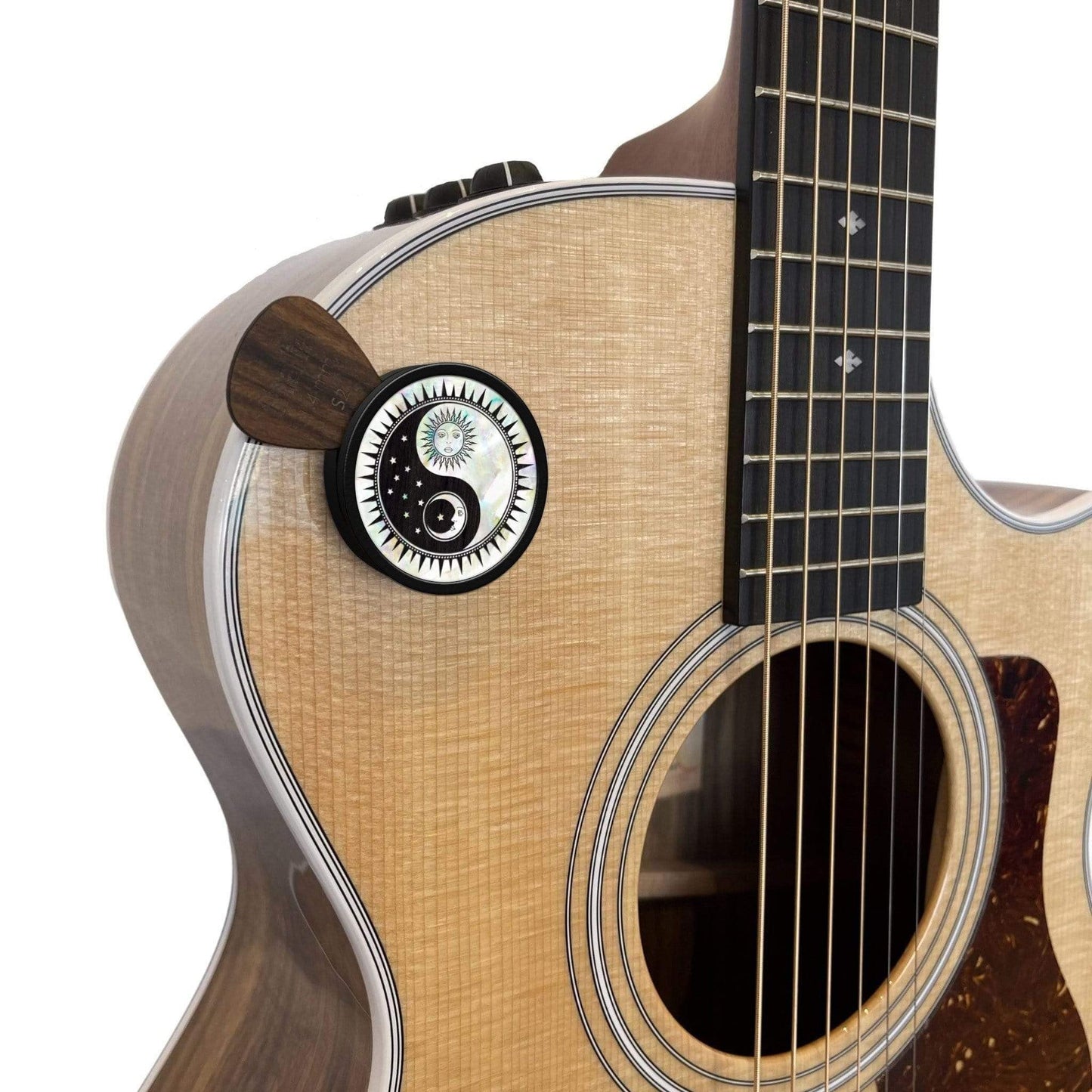 Thalia Shell Pick Puck (Pearl Ying Yang Night & Day)