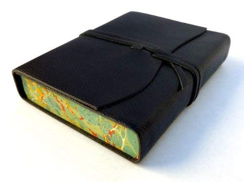Cavallini Roma Lussa Journals Black 5 x 7, 416 Softbound Leather