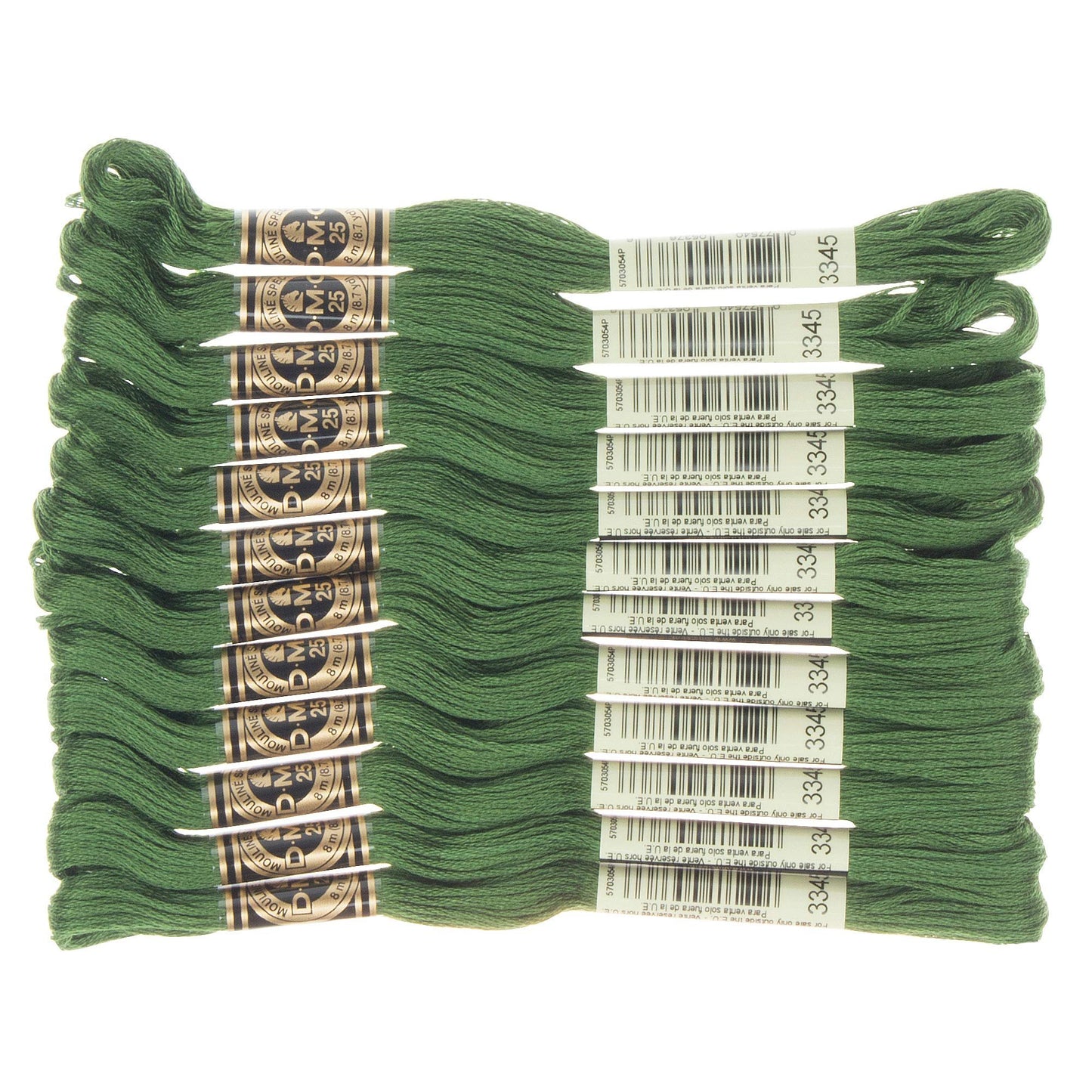 DMC 25 Thread Embroidery Thread 12 Bundles