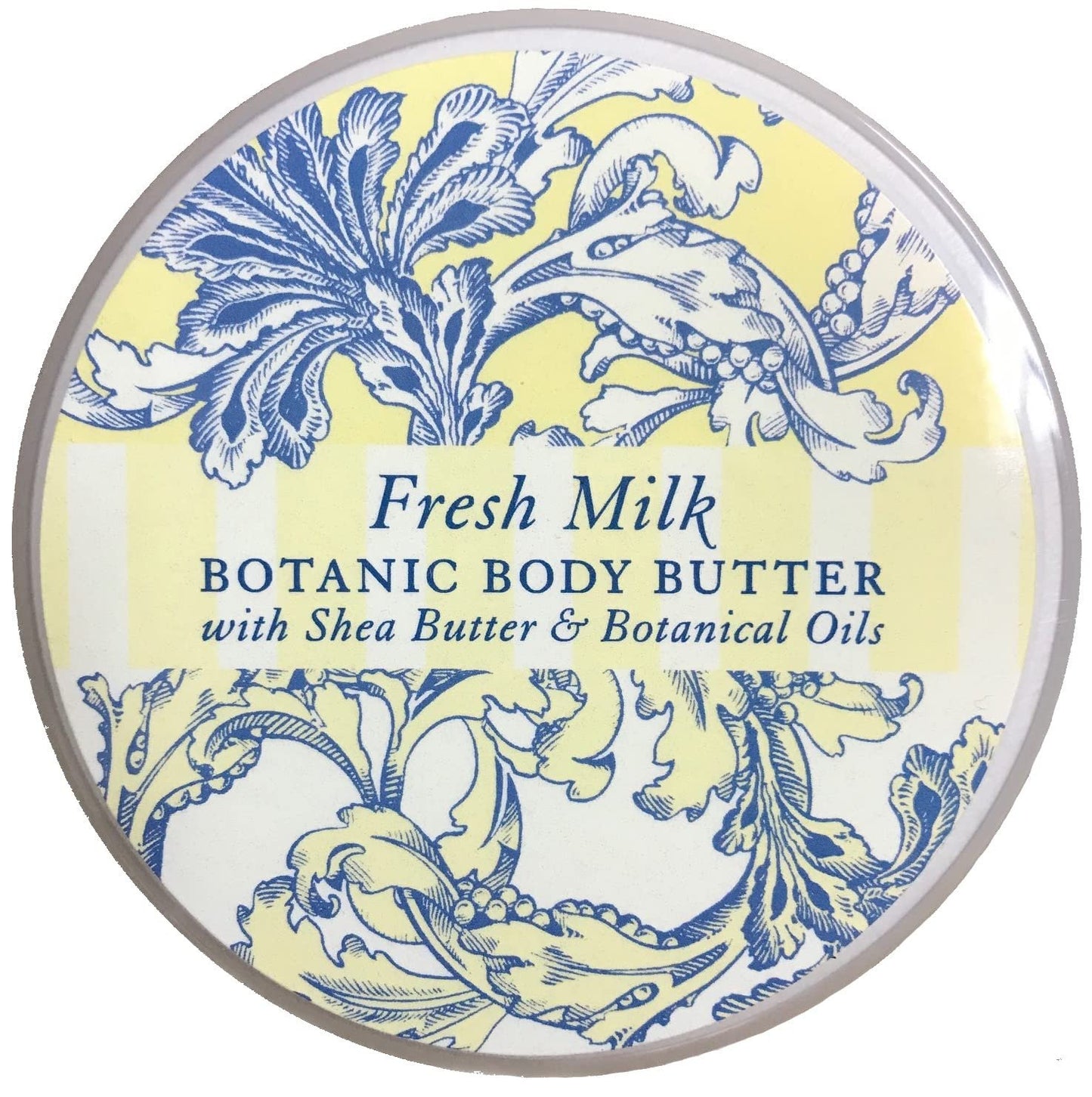 Greenwich Bay Fresh Milk Body Care Spa Quartet - Hand Soap, Lotion, Body Butter, and Soap Bar Square - Luxurious Shea Butter Skin Care in Captivating Botanical Scents
