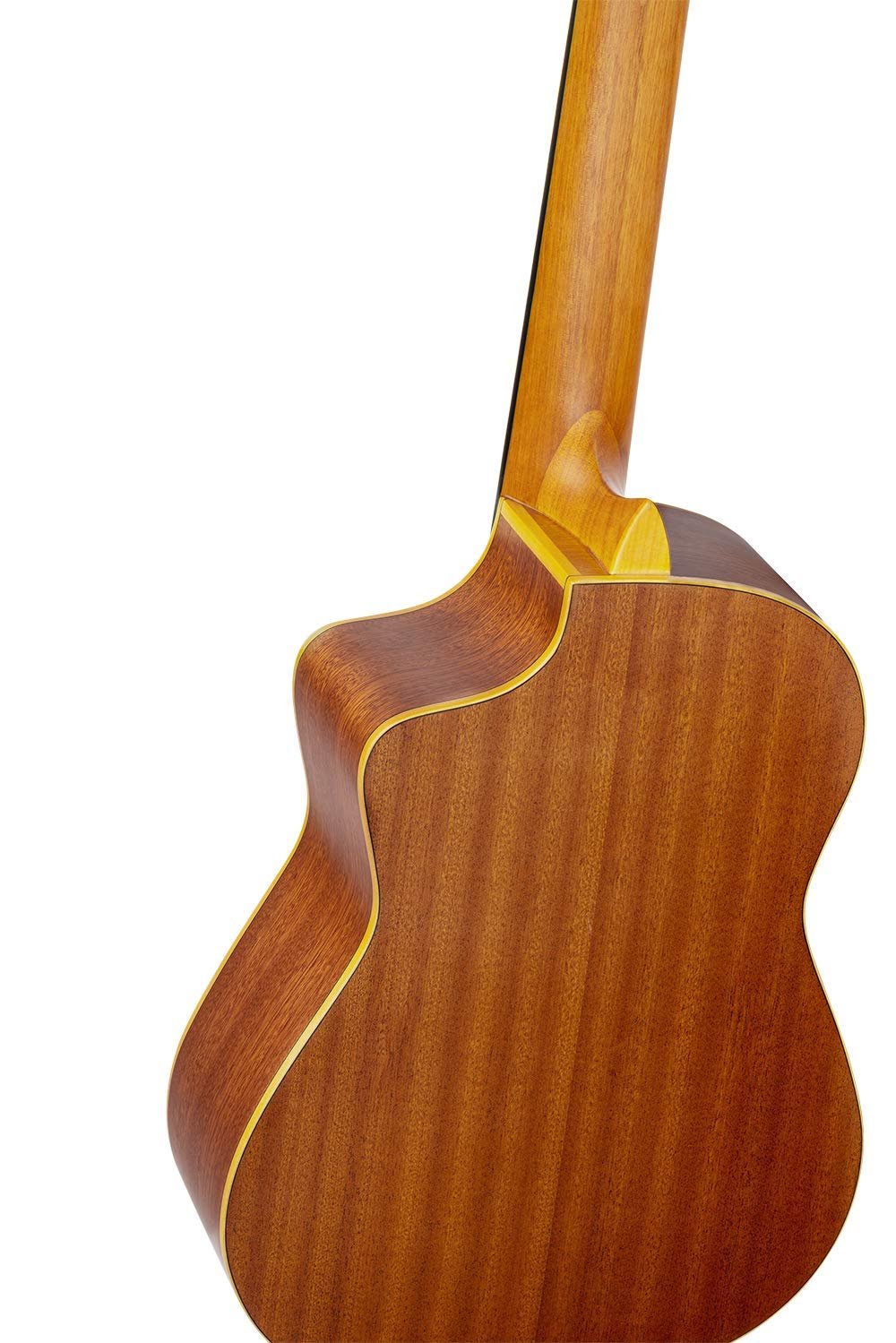 Ortega Guitars Requinto Series Pro 6 String Acoustic-Electric Guitar, Right (RQ39E)