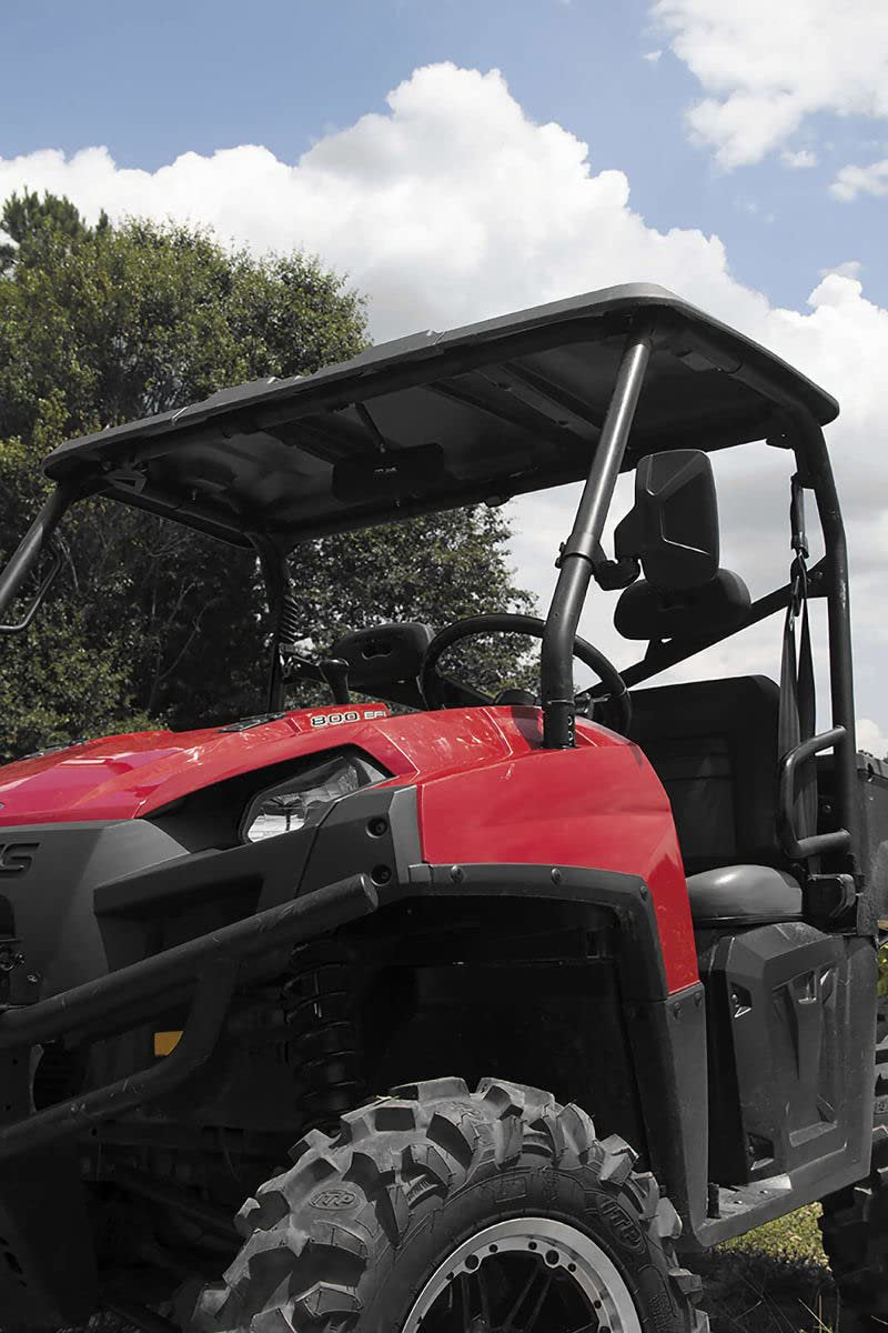 Seizmik Folding UTV Side View Mirrors for Round Tube and ROPS UTV Models | ABS | Compatible with Select Polaris, Can-Am, Kawasaki, CF Moto, Yamaha, Honda, Arctic Cat Models