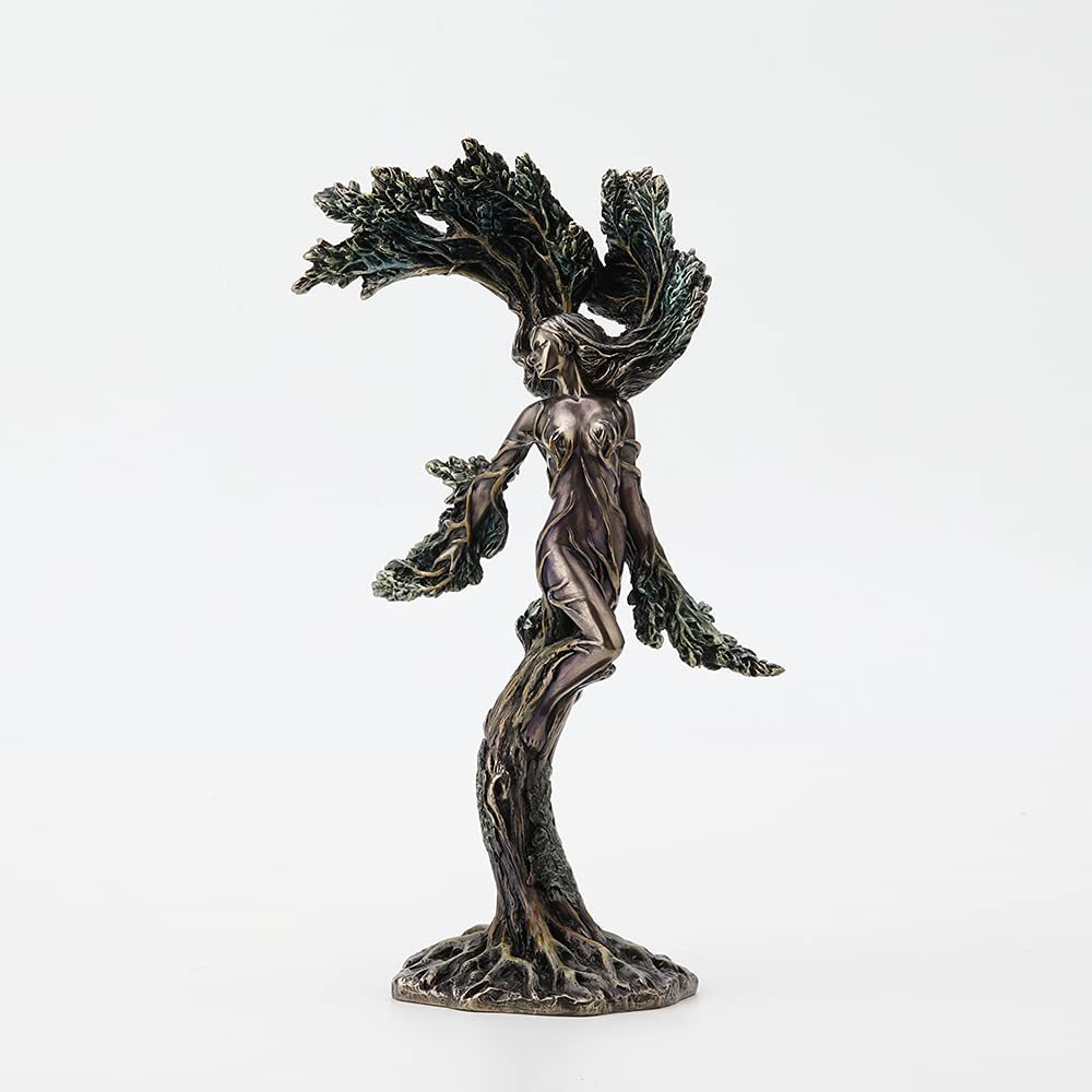 Veronese Design 9 7/8 Inch Nature Spirit Dancer Forest Nymph Resin Home Decor Statue Bronze Finish