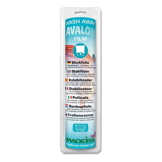 Madeira 20990210 Avalon Film Wash Away Stabilizer