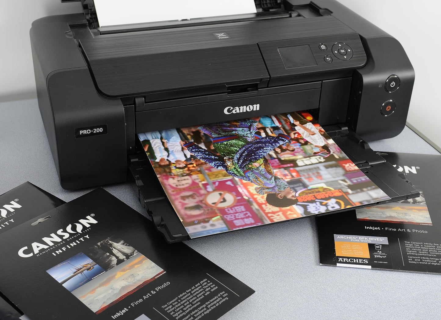 Canson Infinity Photo Lustre Premium Photographic Paper for Black and White, and Color Reproductions, 310 Grams, 8.5 x 11 Inch, 25 Sheets