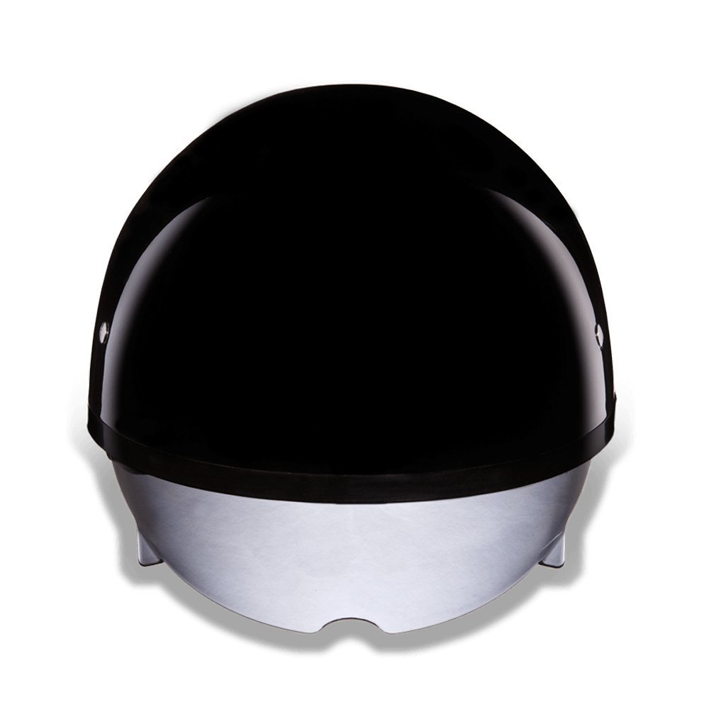 Daytona Helmets Half Skull Cap Motorcycle Helmet with Built-in Inner Shield, DOT Approved, Lightweight, Comfortable, and Durable Protection for Riders, Sleek Design, Fits and Styles