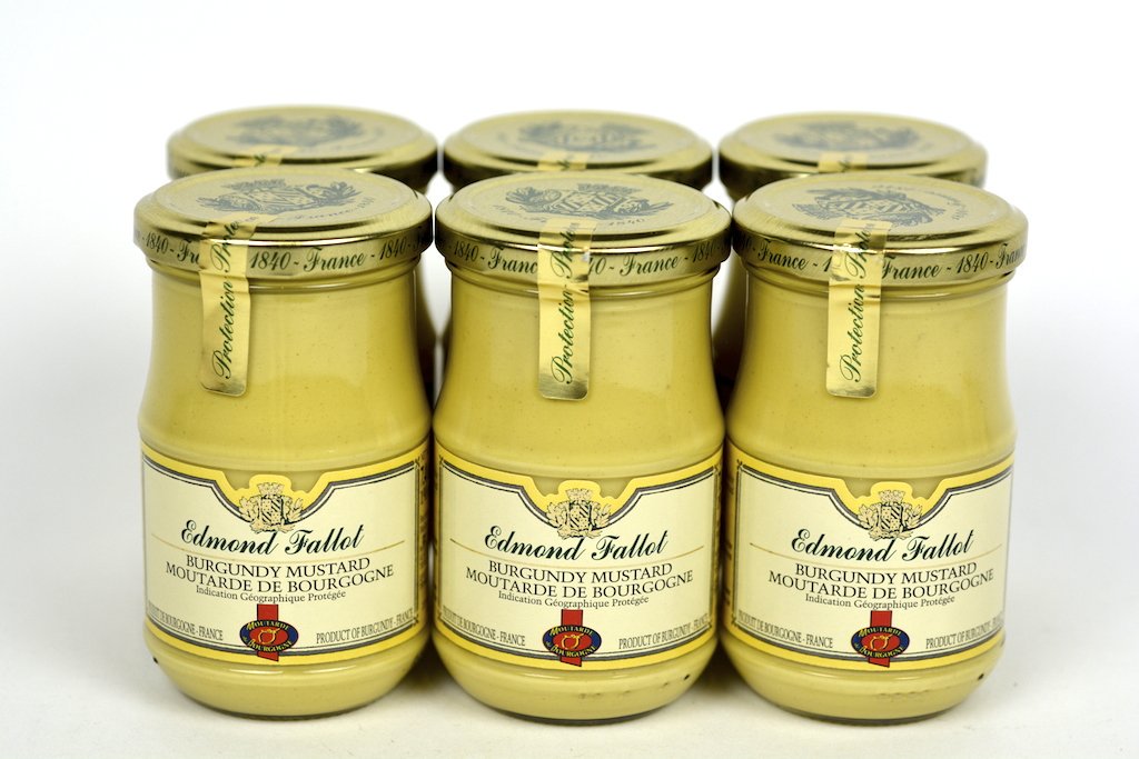 Edmond Fallot Dijon Mustard with Burgundy Wine 7.4Oz Case of 6 Units - Wholesale