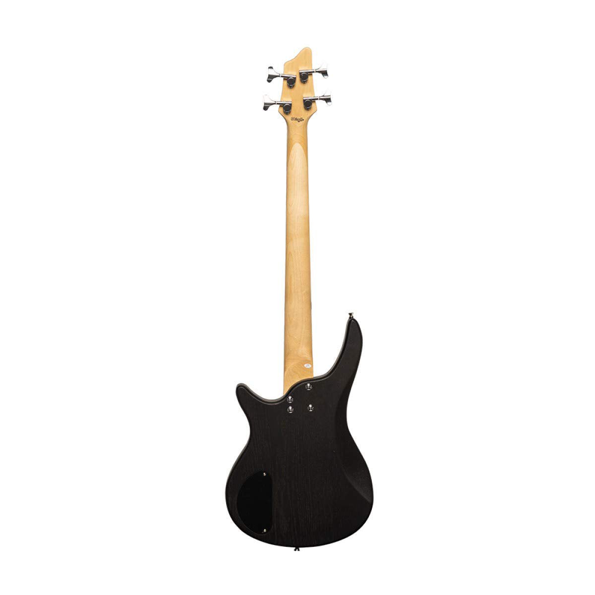 Stagg 4 String Bass Guitar, Right, Black, Full (SBF-40 BLK)