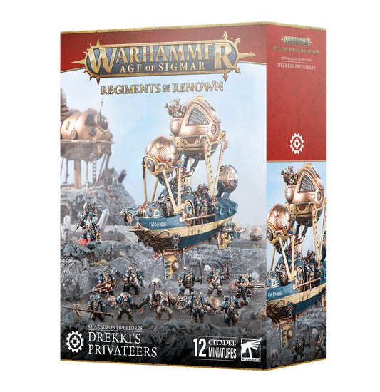 Games Workshop Warhammer AoS: Regiments of Renown: Kharadron Overlords: Drekki's Privateers