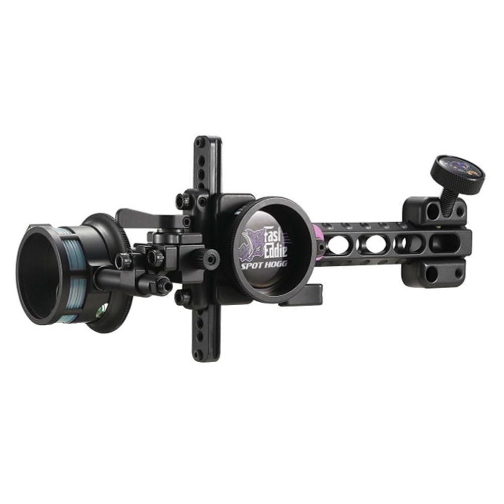 Spot Hogg Fast Eddie XL | Double Pin Bow Sight | Right/Left Handed | Pin Size .01/.019 | Made in The USA (Left Handed