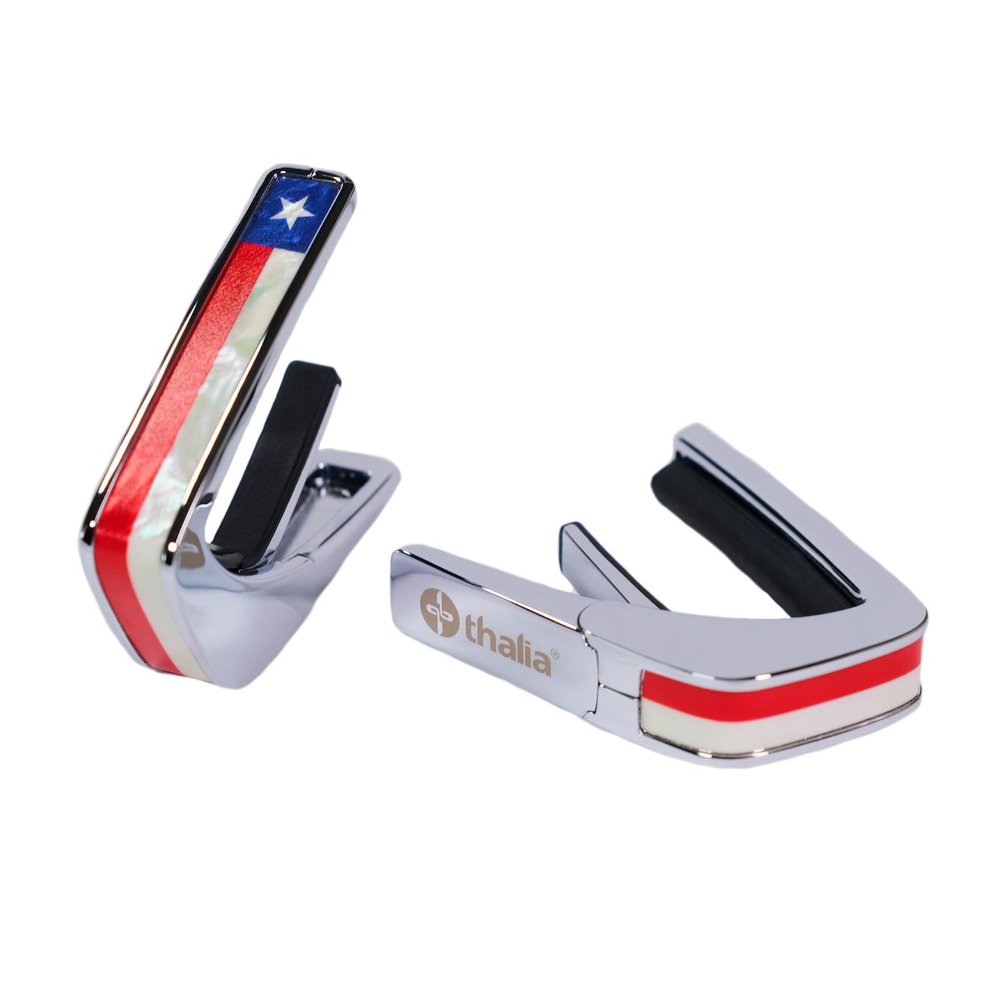 Thalia Guitar Capo - Deluxe Series (New Model with (2) Universal OctaveTouch Fret Pads)