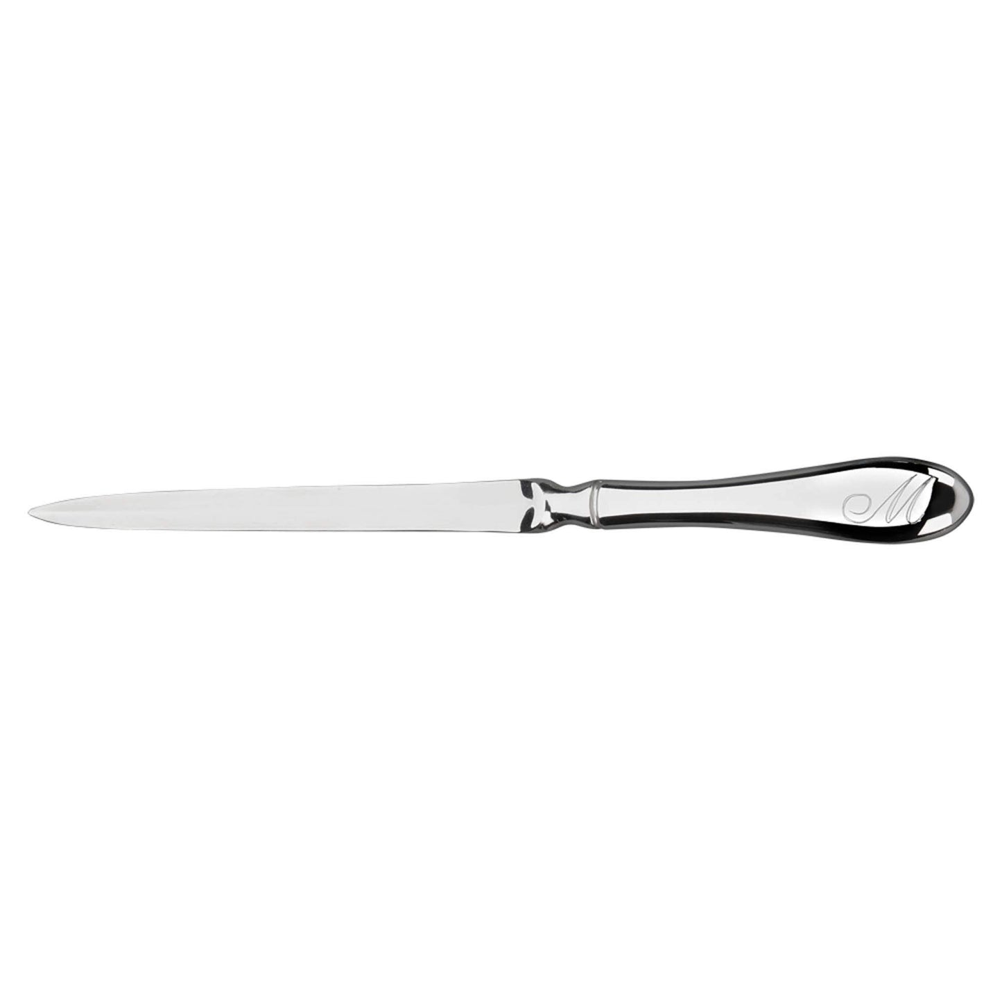 Creative Gifts International Paul Revere Letter Opener, Beveled Handel, 9.25" Long, Nickel Plated, Gift Box Included