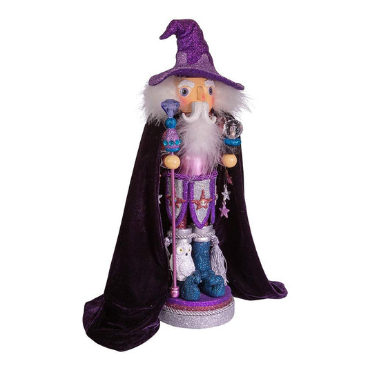 Kurt S. Adler, Inc. HA0394 Kurt Adler 18" Hollywood Purple Wizard Nutcracker