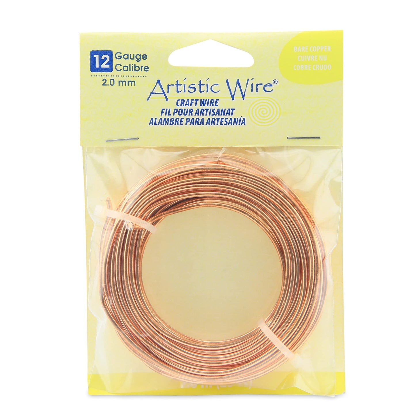 Artistic Wire, Bare Copper Craft Wire