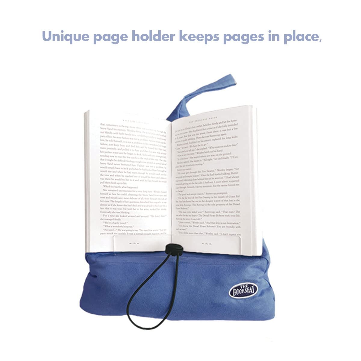 The Book Seat - Sky Blue - The Most Comfortable Way to Read, Hands Free!