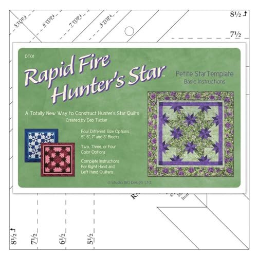 Studio 180 Design Rapid Fire Hunter's Star Petit Quilt Ruler