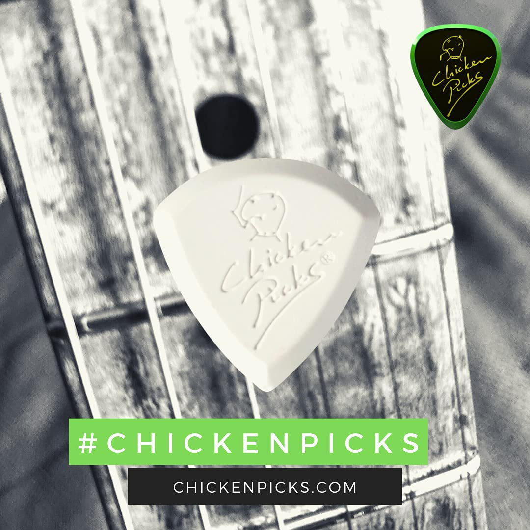 ChickenPicks guitar picks 2 x BADAZZ III 3.2mm guitar picks