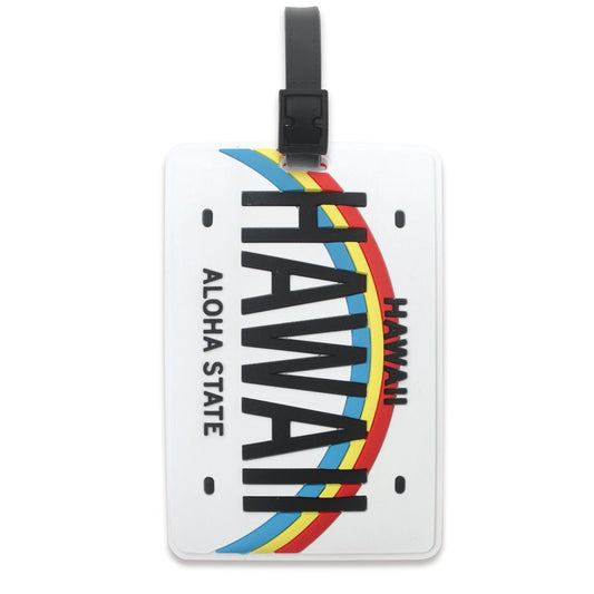 PVC Id Luggage Tags Hawaii License Plate