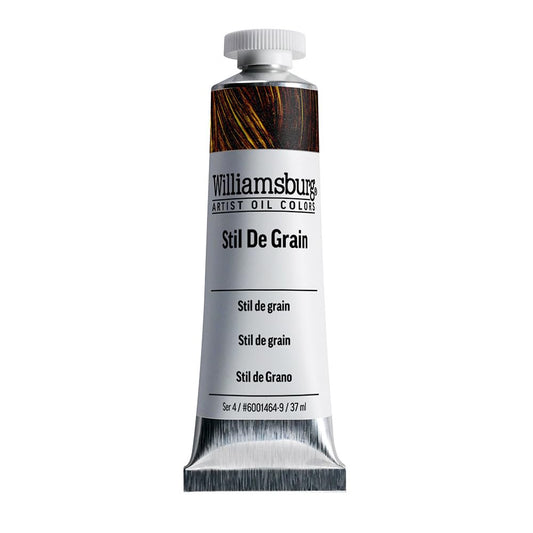 Williamsburg Artist Oil Colors by GOLDEN, Stil de Grain, 37 ml tube, Professional Oil Paint, Semi-Transparent