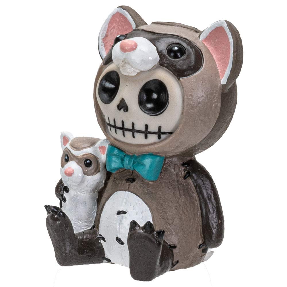 Furrybones Summit Collection Ferris Figurine Decorative Signature in Ferret Costume 3 Inch Tall Collectible Statue