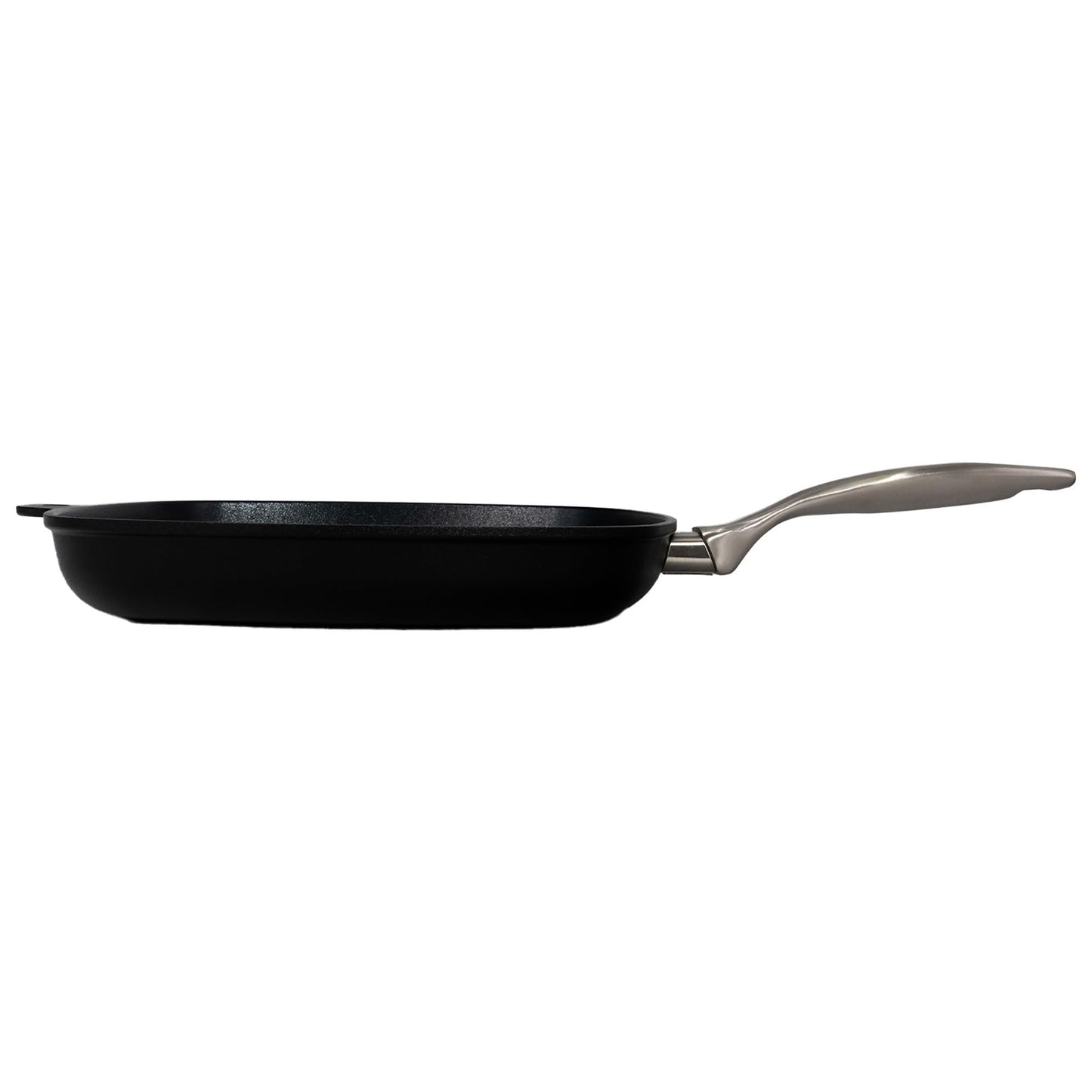 Swiss Diamond Nonstick Hybrid Ceramic and Diamond-Infused Square Grill Pan Dou Ceramic, Dishwasher & Oven Safe Up To 500 °F, 11 x 11-Inches