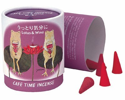 Cafe Time Incense - Enchanted Mood 10 Cones by NIPPON KODO Japanese Quality Incense