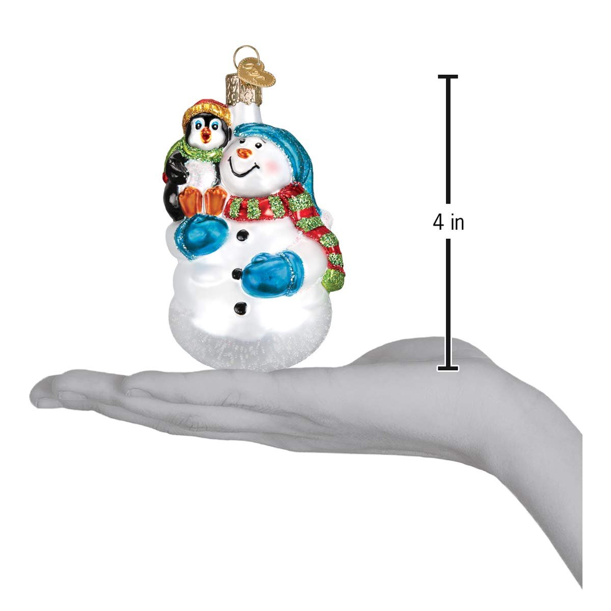 Old World Christmas Glass Blown Penguin Ornaments