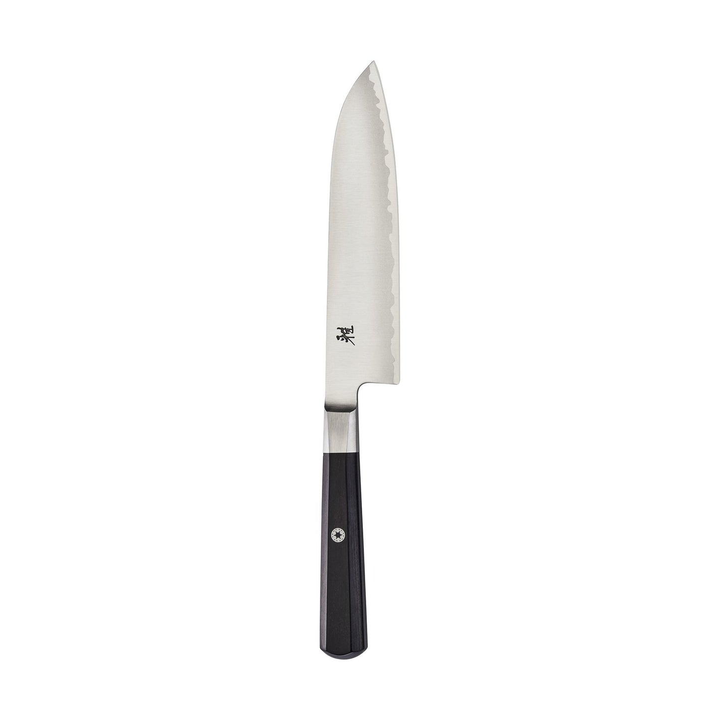Miyabi Koh Japanese Fine Edge Santoku Knife,7-inch, Kitchen Knife, Pakkawood Octagon-shaped Handle, Hand-honed Blade Finished with Katana Edge, Handcrafted in Seki, Japan