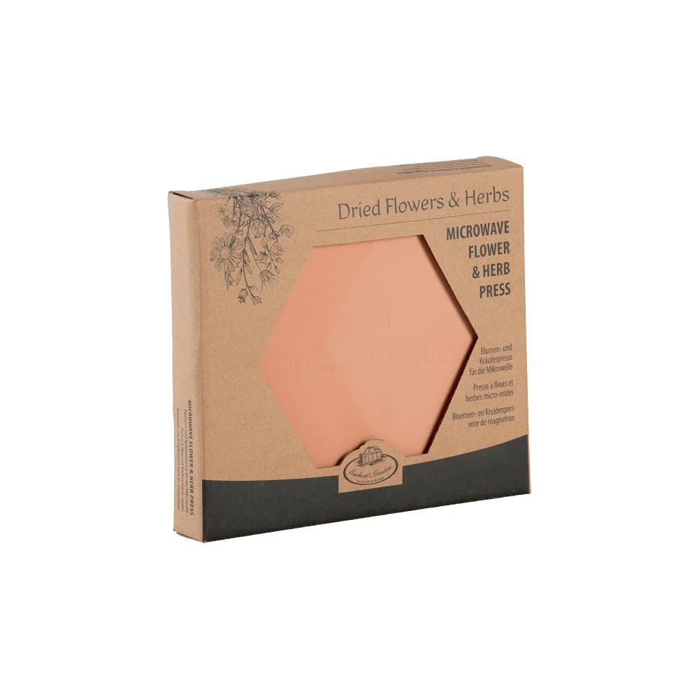 Fallen Fruits Flower and Herb Press | Microwaveable Terracotta Heavy Hexagonal Press