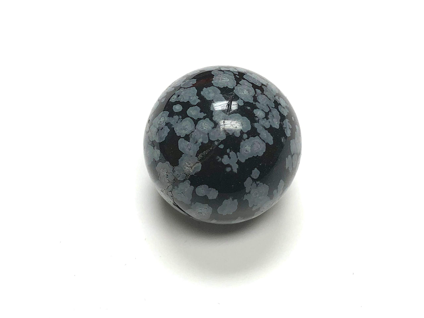 Zentron Crystal Collection 25mm Polished Sphere Gemstone Pocket Sized 1" with Velvet Bag