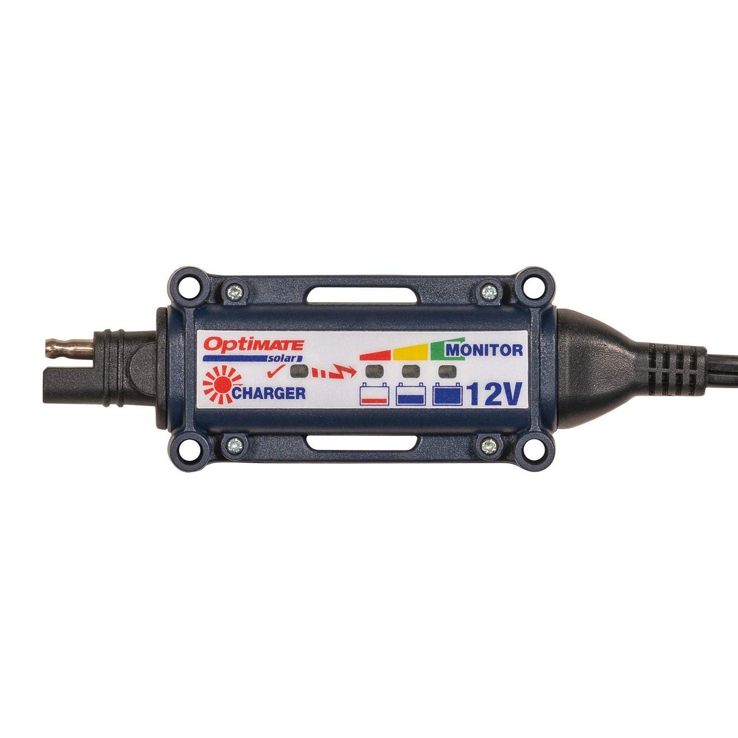Optimate Solar Duo 40W, TM522-D4, 6-Step 12V / 12.8V 3.3A Weatherproof Solar Battery Saving Charger & maintainer