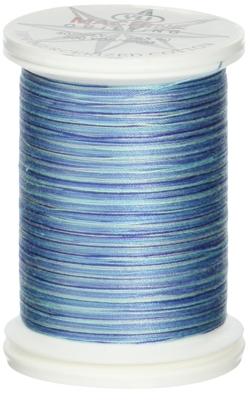 YLI 40 wt. Machine Quilting Thread - Extra-Long Staple Cotton Thread 500 yd Spool - Designed for Quilting