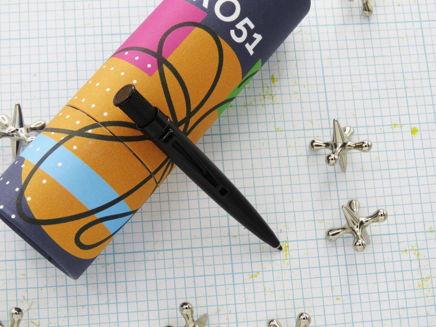 Retro 51 Tornado™ Elite - Stealth Black Ballpoint