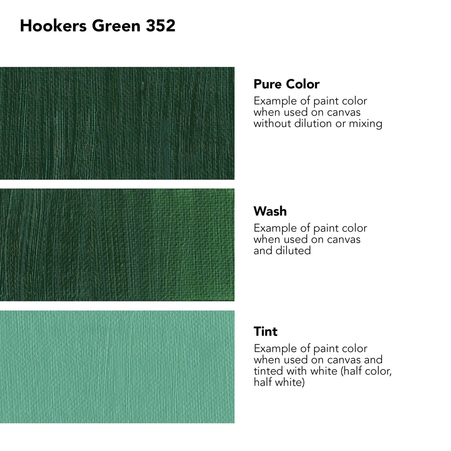Daler Rowney Georgian Oil Paint Hooker's Green 225ml Tube - Art Paints for Canvas Paper and More - Oil Painting Supplies for Artists and Students - Artist Oil Paint for Any Skill Set