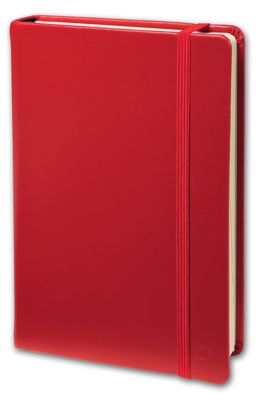 Quo Vadis Habana Bound Journal - 80 Blank Sheets - Ivory Paper - 4 x 6 - Red