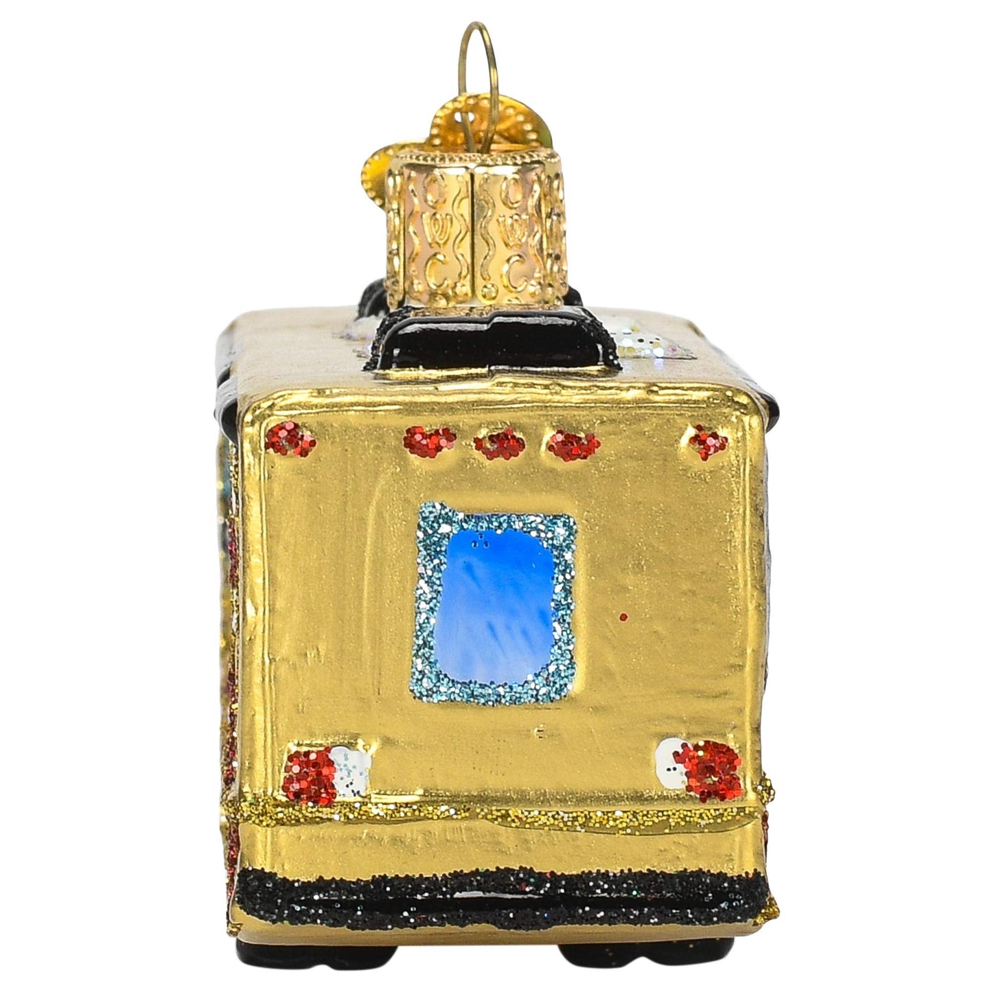 Old World Christmas Ornaments Class A Motorhome Glass Blown Ornaments for Christmas Tree